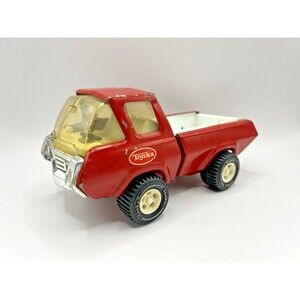 Vintage Tonka Mini Pickup Truck 8" Red Cab Over Engine Pressed Steel 1974 #1265